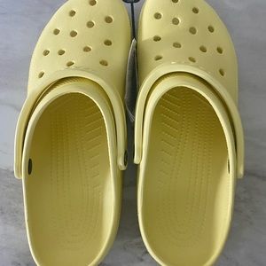 NWT tags crocs men banana yellow size 14